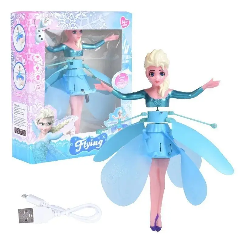 Flying Doll Toy Rechargeable Infrared Sensor Flying Doll Hand Sensor Magic Flying Toy for Children Gift - Image 3