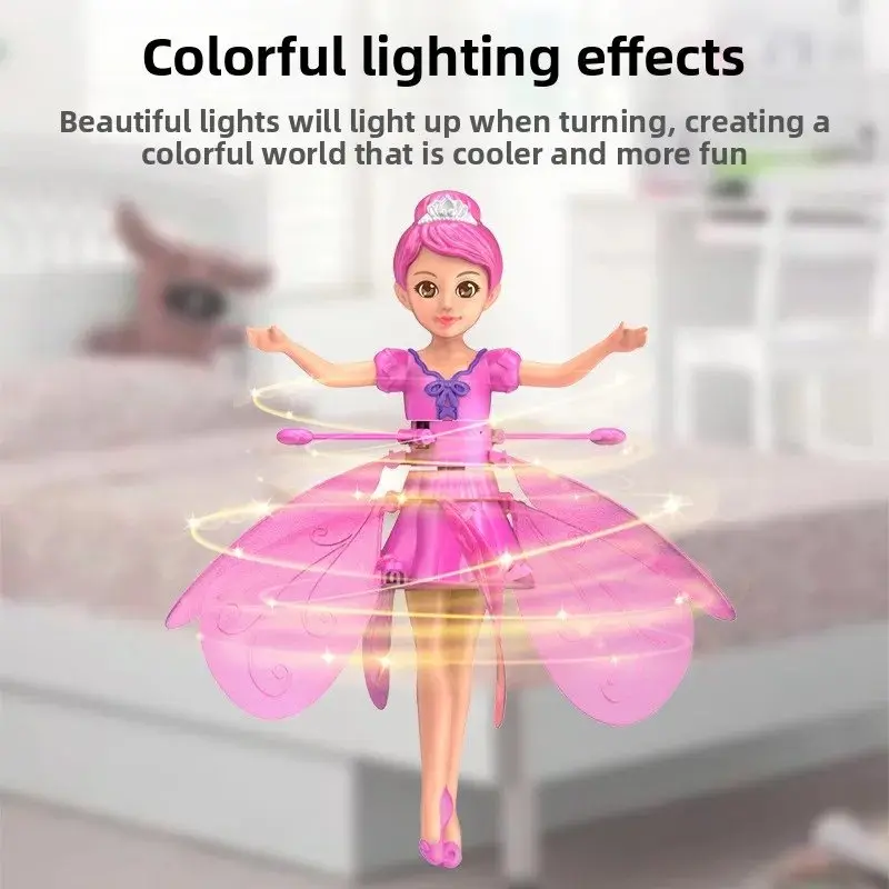 Flying Doll Toy Rechargeable Infrared Sensor Flying Doll Hand Sensor Magic Flying Toy for Children Gift - Image 6