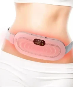 Portable Electric Menstrual Heating Pad Massager for Women Menstrual-heat-pad Digital Display Heating Waist