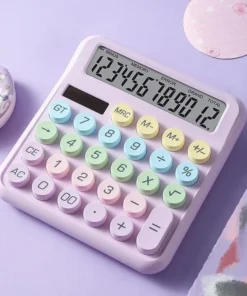 Digital Calculator for Kids Battery Solar Calculator for Office Home School