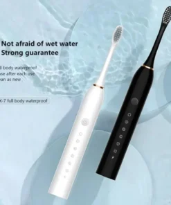 Ultrasonic Sonic Whitening Rechargeable Tooth Brushes Electronic With Teeth Brush 6 Modes