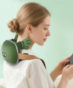 Neck and Back Massager Electric 4D Kneading Neck Massage Kneading Master Hand Neck Massager