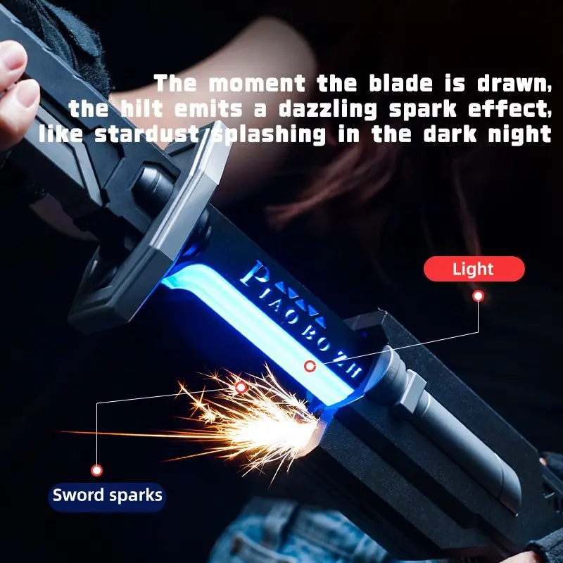Galaxy Spark Sword – LED Battle Blade